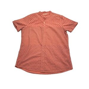 Holister Button Down Shirt Short Sleeves Large Mens' Size Large